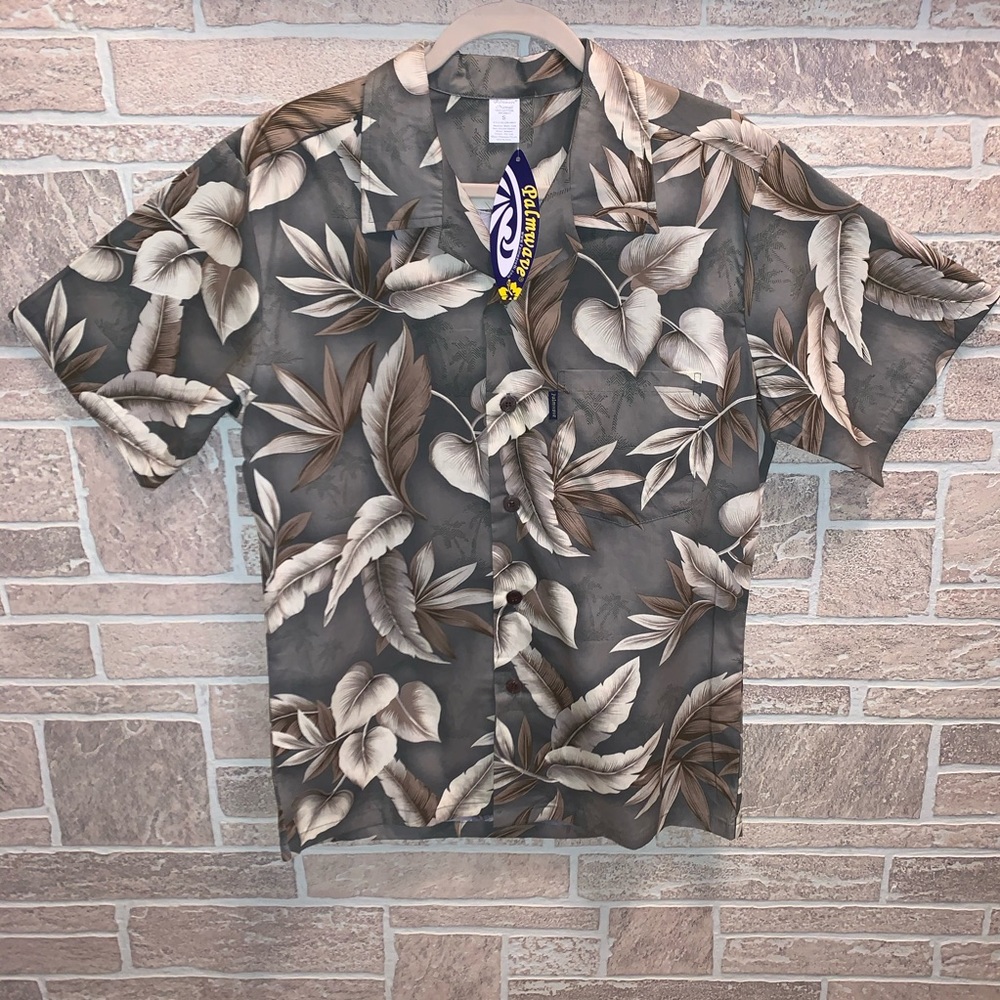 NWT Palmwave Men’s Hawaii Short Sleeve Shirt